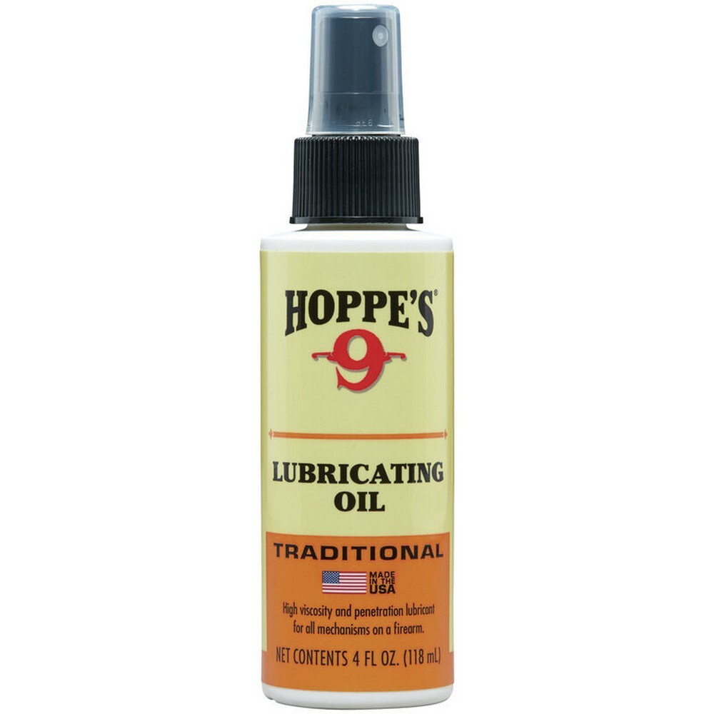 Hoppes High Viscosity Lubricating Oil 4 Ounce Pump Extra Long Lasting – 1004