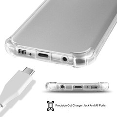 Case for Samsung Galaxy A30, Galaxy A20 Case Clear Soft TPU Bumper Protection