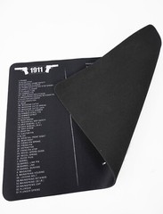 Gun Cleaning Mat for 1911 Breakdown Schematics Parts Diagram