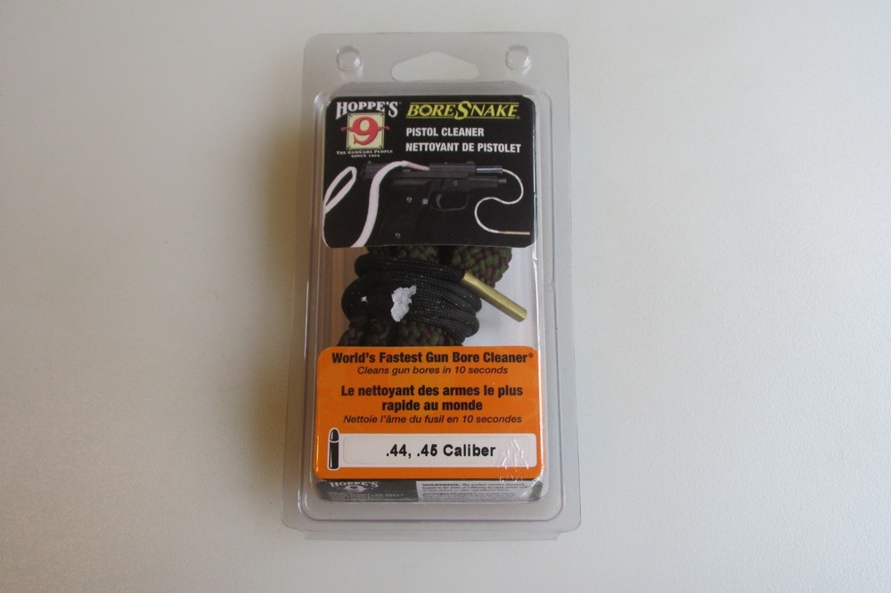 Drawer #20 Hoppe’s Bore Snake .44, .45 Pistol Cleaner New In Package