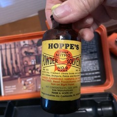 Hoppe’s 9 Gun Cleaning Kit All Firearms, Oil, Solvent, Rod, Cloth #bs