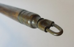 Vintage Shot / Rifle 14” Cleaning Rod Wood Brass