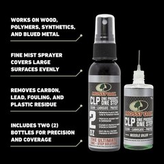 Mossy Oak CLP Gun Cleaning Oil | All-in-One Cleaner, 2 oz + 1 Combo