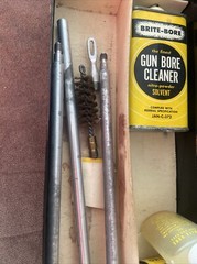 Vintage Mill Run Brite- Bore Gun Cleaning Equipment