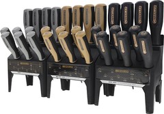 Wheeler 4002882 Hex Torx Screwdriver Set 30 Pc Benchtop Organizer Steel Black