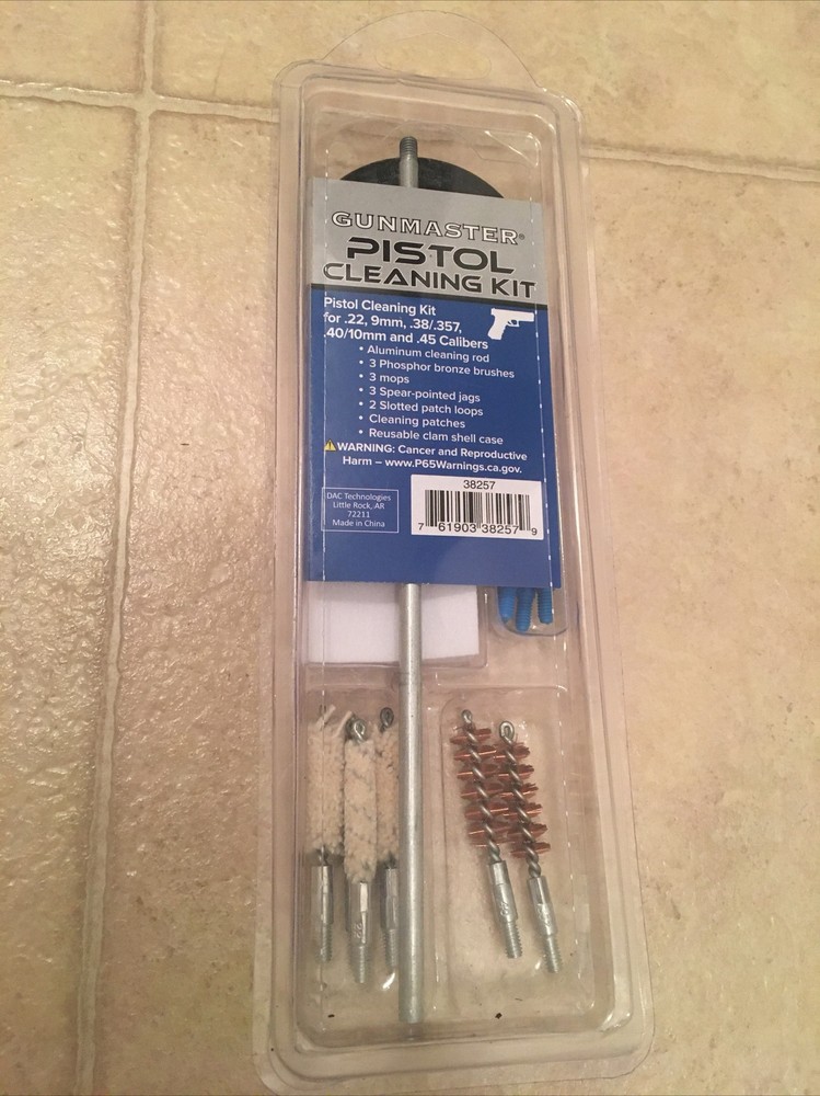 DAC 38257 Gunmaster Universal Pistol Cleaning Kit 14 Piece