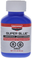 Birchwood Super Blue Liquid Gun 3 Oz Ounce Deep Strong Blue/Black Finish 13425