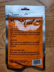 Hoppe’s #9 Triple Threat Gun Cleaning Cloth 11×14 Cotton Flannel New USA