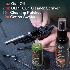 Gun Oil CLP Gun Cleaner Lubricant Kit – 2 Oz. Fine Mist Pump Sprayer & 1 Oz. Nee