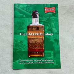 New Ballistol 115 Jahre Years Anniversary Edition Glass Bottle Commemorative Box