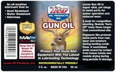 Lucas 10006 Hunting Gun Oil 2oz Compound Bow Rifle Pistol Lube (Qty 18 bottles)