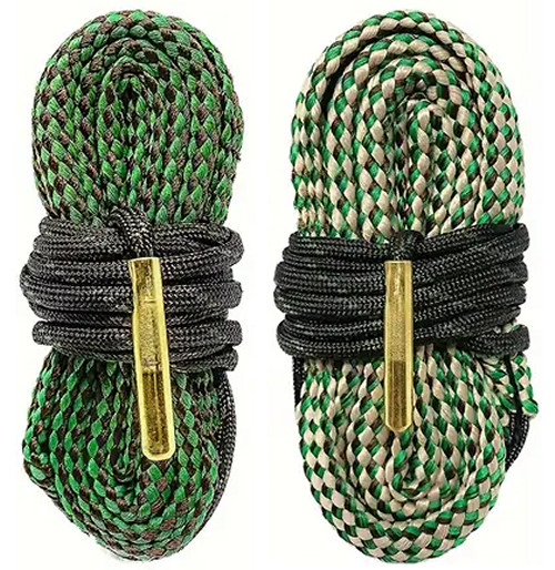 2 BORE ROPES Reusable Gun Barrel Cleaning Snakes 22 223 556 30 308 30-06 300 303