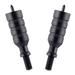 2Pcs .45 Caliber Gunslick Nylon Spear Pointed Jag Gun Clean Tip Accessories
