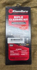 Kleenbore Rifle Cleaning Kit.243 .25 6.5mm Rifle Kit 9