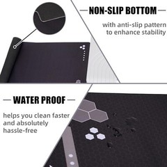 Gun Cleaning Mat 36 x 12”, Non-Slip Workbench Pad, Large Gun Mat in Storage Box