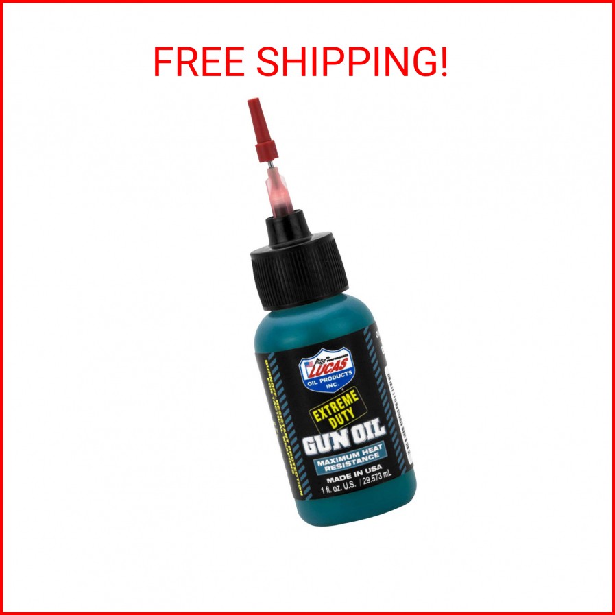 Lucas Oil 10875 Extreme Duty Gun Oil – 1 Ounce