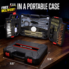 Elite Gun Cleaning Kit Universal Gun Cleaner for Shotgun Pistol with Plastic Gun