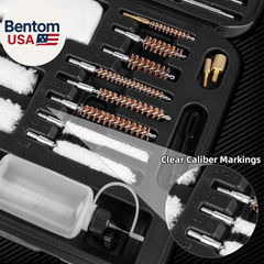 Universal Gun Cleaning Kit for Pistol, Shotgun, Rifle, Handgun, Airgun, Revolver