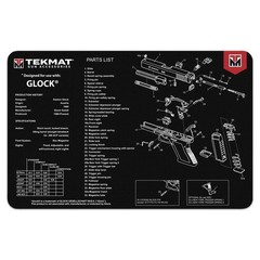 TekMat Glock Gun Cleaning Mat, Black One Size,