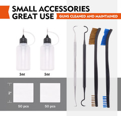 Gun Cleaning Kit Universal for Rifle Pistol Shotgun All Calibers