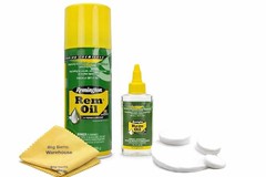 REM Oil Spray Gun Aerosol Cleaning Lubricant, 10 Oz + Oil Bottle (2-Ounce) Green