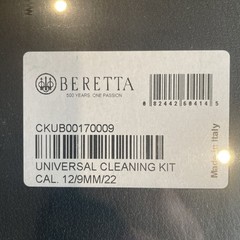 Beretta Universal Gun Cleaning Kit Rifle Pistol Shotgun 12 /9mm / 22 Made Italy