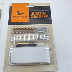 Field & Stream .22 Caliber Cleaning Kit & Hoppe”s Gun & Reel Silicone Cloth