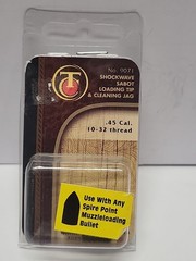 Thompson Center T/C Shockwave Sabot Loading Tip Cleaning Jag .45 Cal 9071