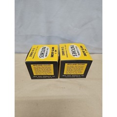 2 Box of Mill Run Brite Bore Gun Cleaning Patches No 5 NOS 12-16 GA