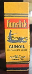 Vintage Gunslick Gun Cleaning Solvent (B6)