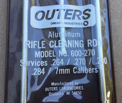 J Dewey Gun Cleaning Rod Tri Pak Outers – Mixed Lot Gun Cleaning