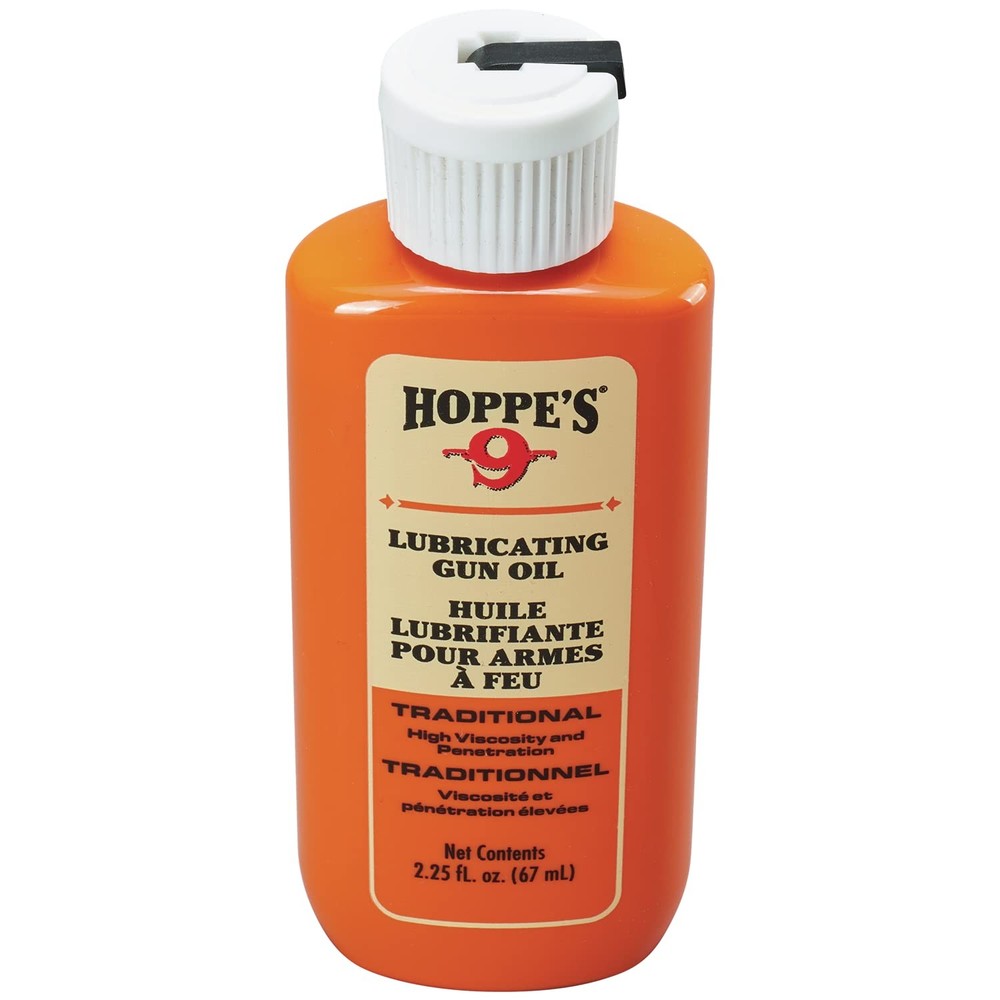 HOPPE’S No. 9 Lubricating Oil, 2.25 oz. Bottle One Size, Black