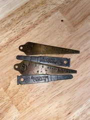 Colt Remington Rifles Bore Gauge Set x4 Gun Rifle Knife Blade Opener Keychain US