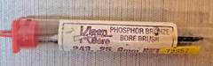 Vintage Klean Bore A-178 Phosphor Bronze Bore Brush .243 .25 6mm NOS USA