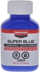 Birchwood Super Blue Liquid Gun 3 Oz Ounce Deep Strong Blue/Black Finish 13425