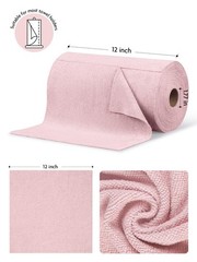 Fantasticlean Microfiber Cleaning Cloth Roll -75 Pack Tear Away Microfiber