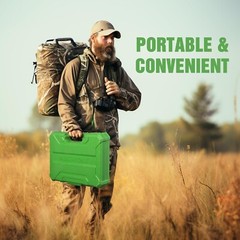 MOSSY OAK Universal Gun Cleaning Kit Rifle Pistol Handgun Shotgun Firearm w/Case