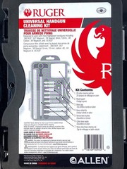 Allen Ruger Universal Handgun Cleaning Kit in Case 380 to 45 acp – 27836