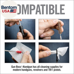 Handgun Cleaning Kit | Includes Gun Cleaning Mat 19X16 with Magnetic Parts Tray