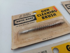 Brite Bore 22 27 25 Caliber No 1AS 7CS Gun Cleaning Brush 4 Pack vtg