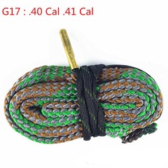 Bore Rope Gun Snake Barrel Cleaners .22 thru .45 & 12 28Ga Rifle Shotgun Pistol