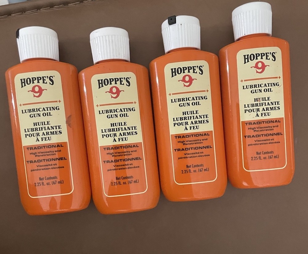 4 X Pack 9 Gun Guncare Hunting Rifle Pistol Lubricating Oil 2.25 Oz Bottle
