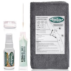FrogLube Knife Cleaning Kit – Metal Bonding Lubricant to Prevent Rust & Corro…