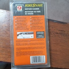 Hoppe’s BoreSnake Shotgun Bore Snake Cleaner 10 Gauge Brass White/Brown 24036