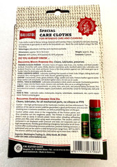 Ballistol® Special Cleaning Cloths (3) Pack / Multi-Purpose – Germany