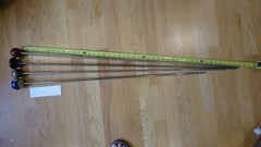 4 Loading / Range / Bench Rifle Steel Cleaning Rods Set E, Muzzleloader