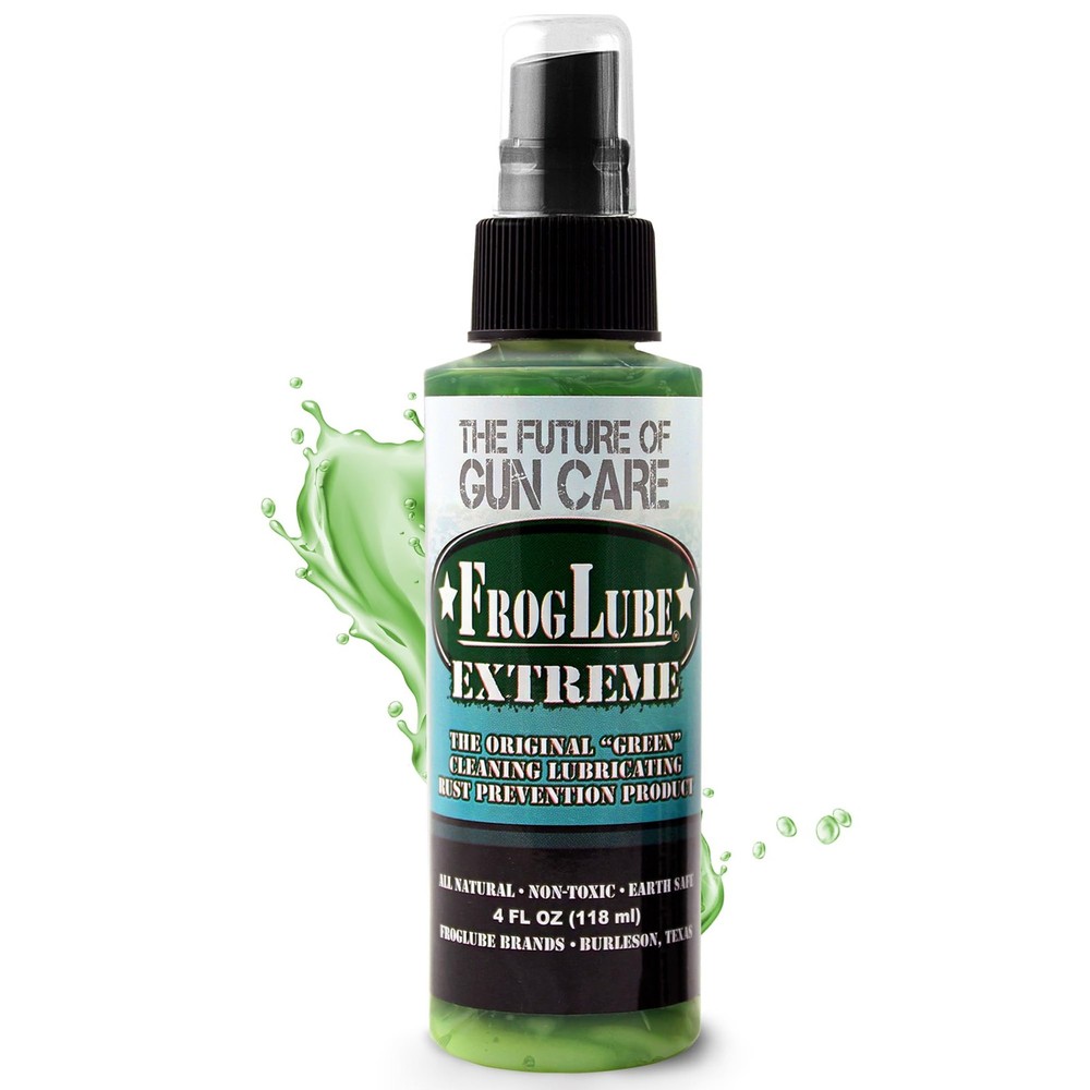 Green Gun Lubricant and Cleaner Bio Based Minty Scent CLP for Firearms
