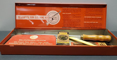Vintage Marbles 834 Universal Metal Gun Cleaning Box Kit X CLEAN GRAPHICS