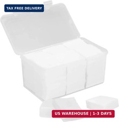 BOOSTEADY Gun Cleaning Patches，Square Cleaning Patches in Plastic Case，Highly Ab