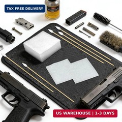 Gun Cleaning Supplies – Lint Free Gun Cleaning Patches and 6 Inch Gun Cleaning S